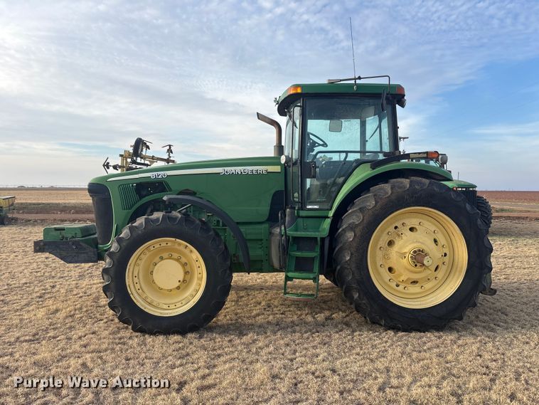 image for item FC2172 2002 John Deere 8120 HFWD tractor