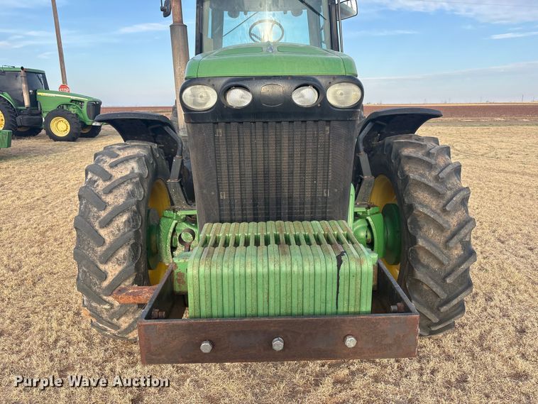 image for item FC2172 2002 John Deere 8120 HFWD tractor