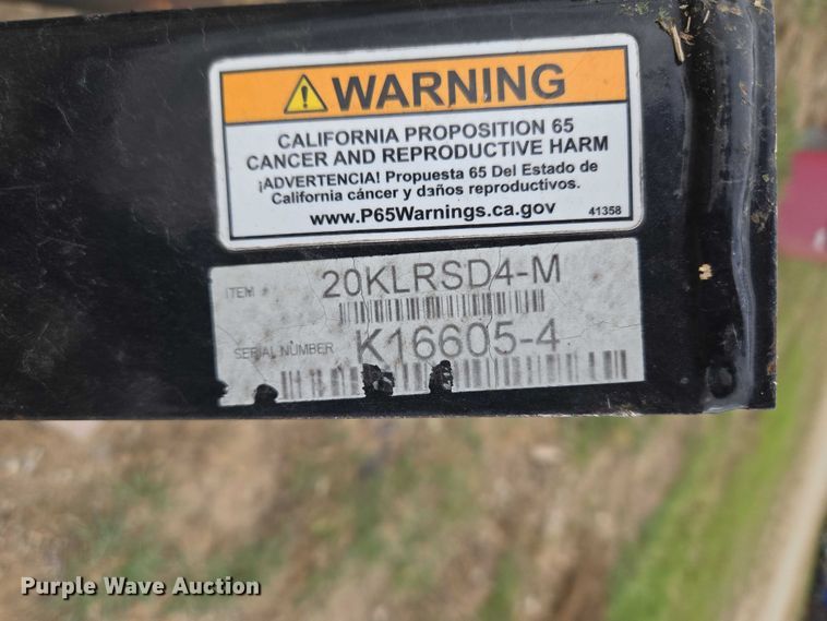 image for item FH6555 Mahindra 20KLRSD4-M rake