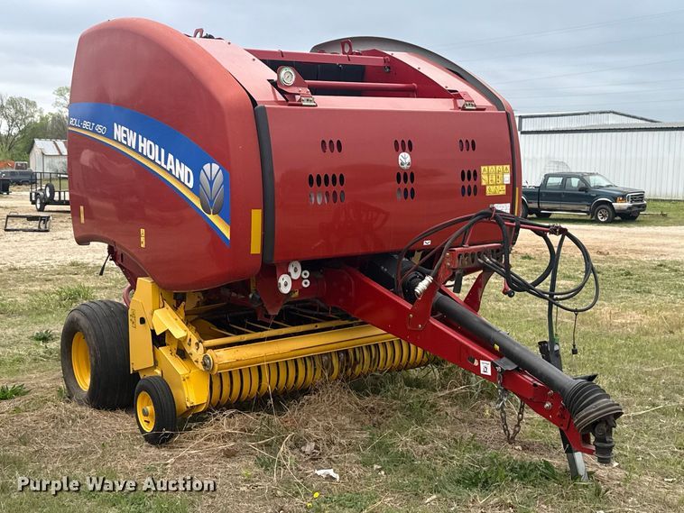 image for item FH6569 2020 New Holland Roll-Belt 450 round baler