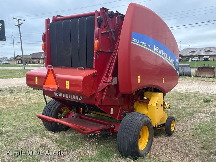 image for item FH6569 2020 New Holland Roll-Belt 450 round baler