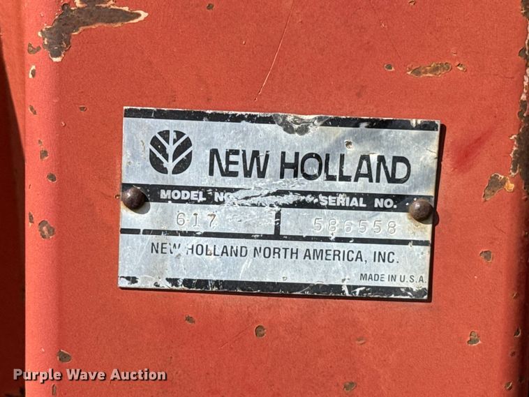 image for item FH6571 New Holland 617 disc mower