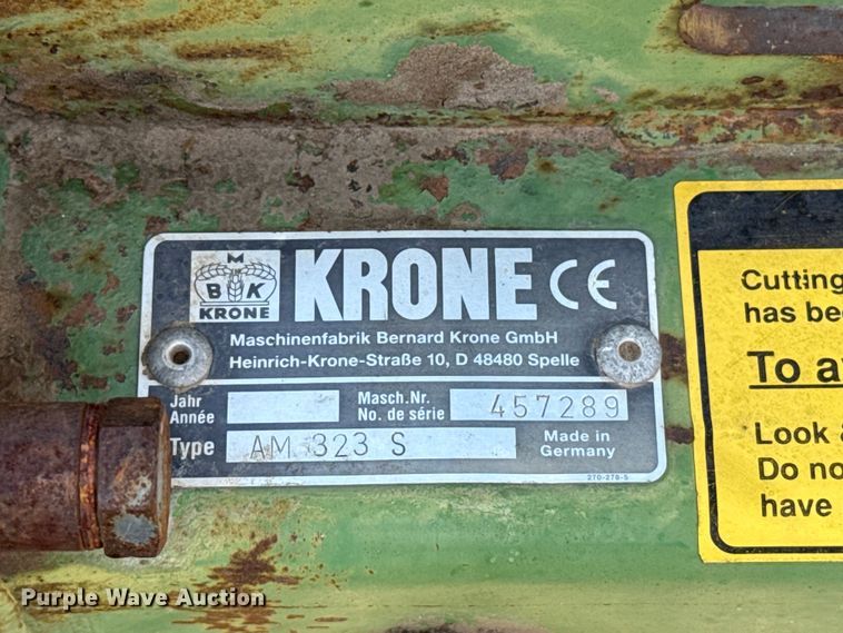 image for item FH6571 New Holland 617 disc mower