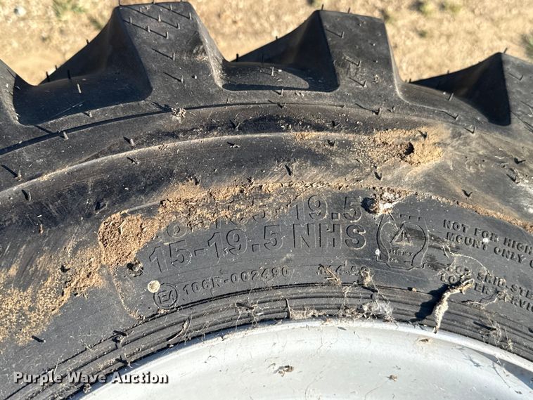 image for item FH6608 (2) Carlisle Trac Chief 15-19.5 tires and wheels