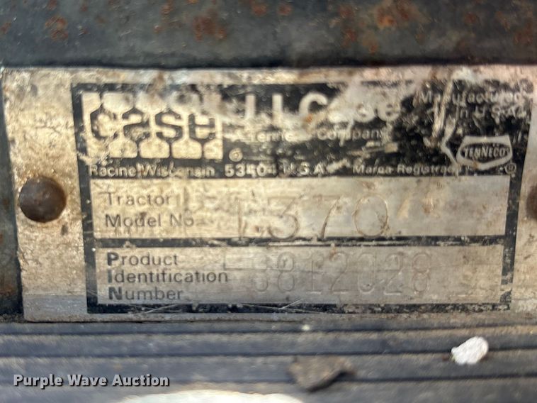 image for item FH7003 1977 Case 1370 tractor