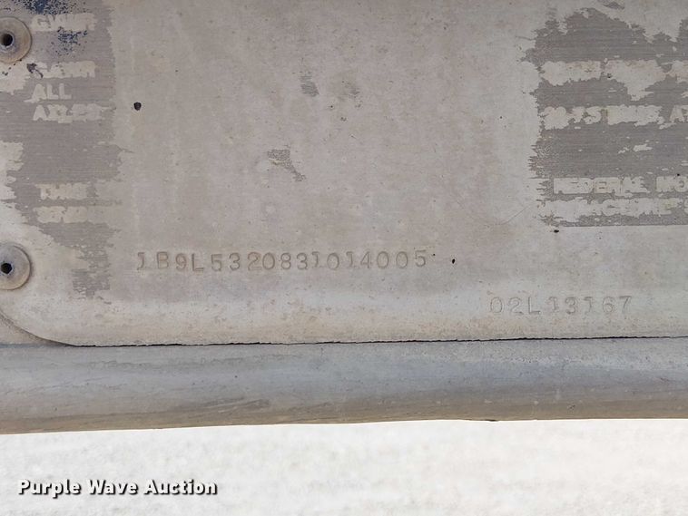 image for item FH7029 2003 Barrett livestock trailer