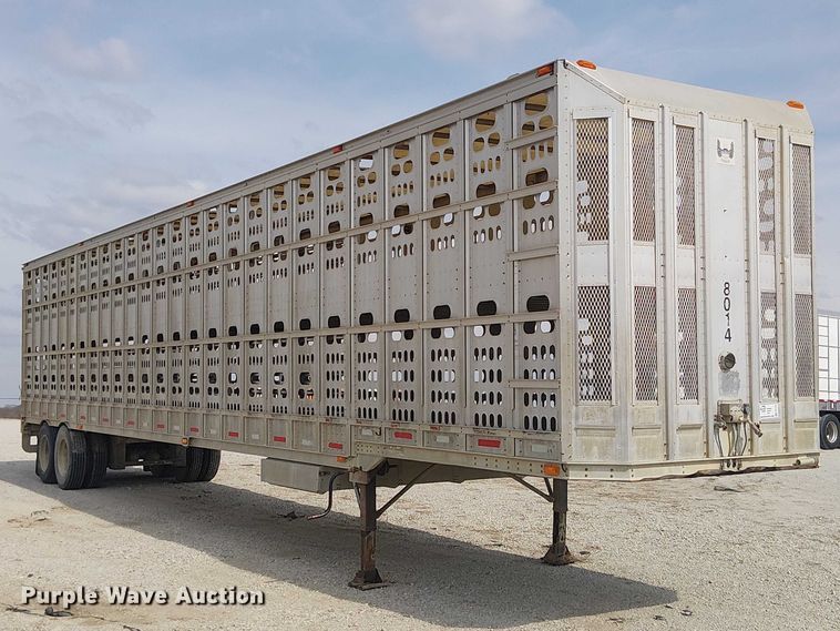 image for item FH7030 2005 Barrett livestock trailer