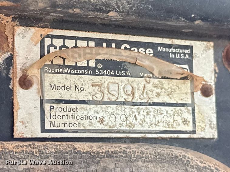 image for item NK9126 1985 Case 3594 MFWD tractor