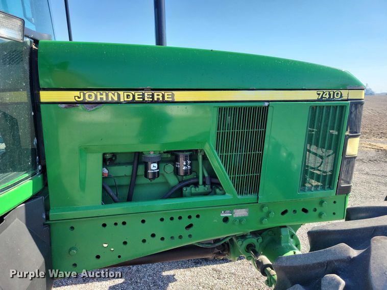image for item NK9913 1998 John Deere  7410 MFWD tractor