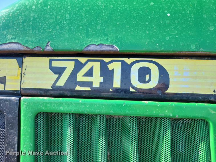 image for item NK9913 1998 John Deere  7410 MFWD tractor