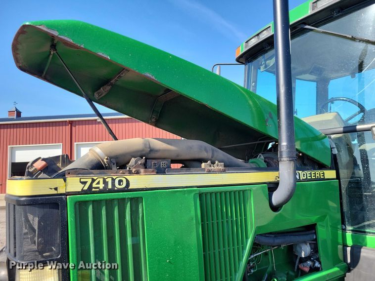 image for item NK9913 1998 John Deere  7410 MFWD tractor
