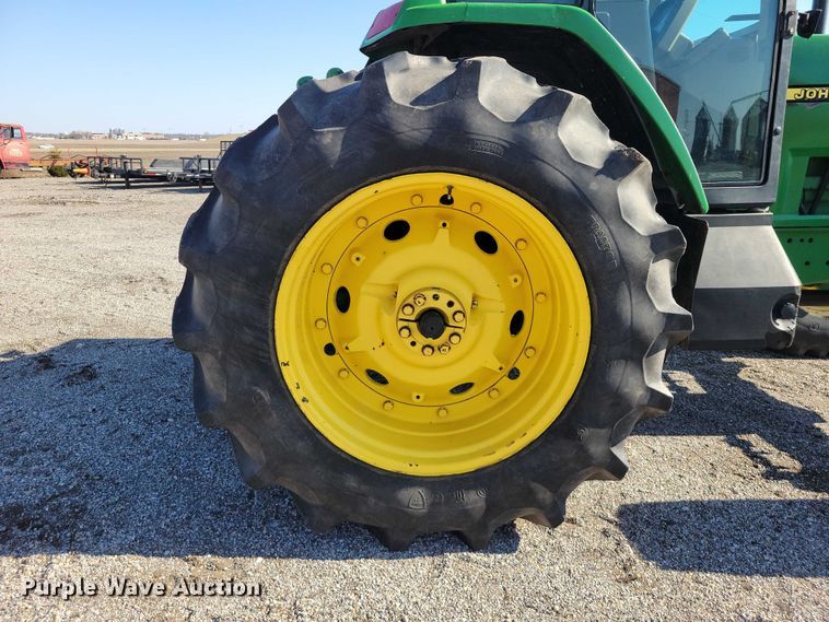 image for item NK9913 1998 John Deere  7410 MFWD tractor