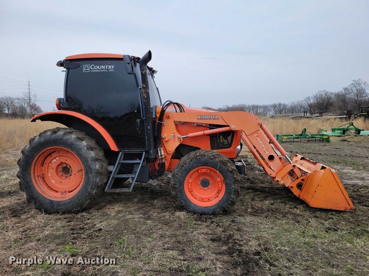 image for item NK9978 2013 Kubota M110GX MFWD tractor