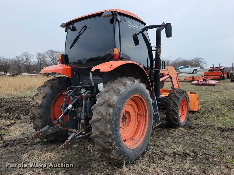 image for item NK9978 2013 Kubota M110GX MFWD tractor