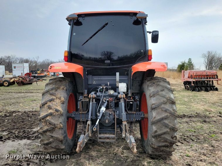image for item NK9978 2013 Kubota M110GX MFWD tractor