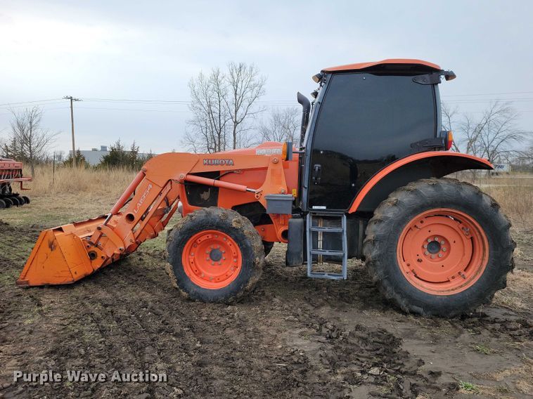image for item NK9978 2013 Kubota M110GX MFWD tractor