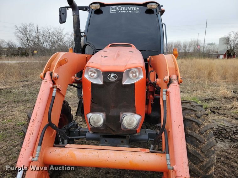 image for item NK9978 2013 Kubota M110GX MFWD tractor