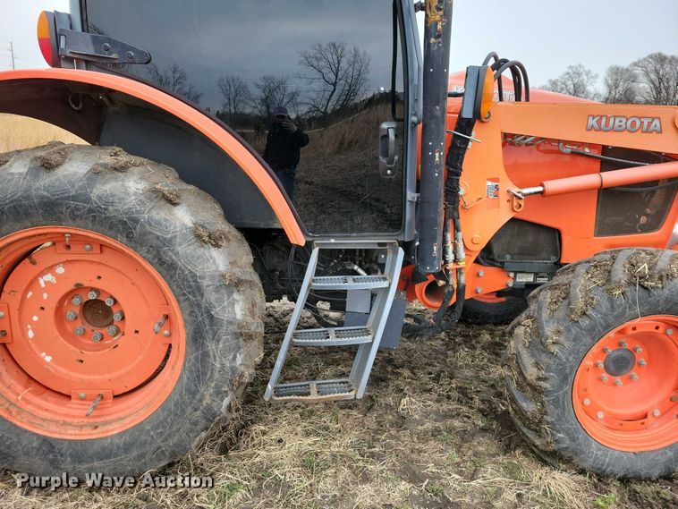image for item NK9978 2013 Kubota M110GX MFWD tractor