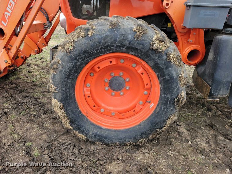 image for item NK9978 2013 Kubota M110GX MFWD tractor