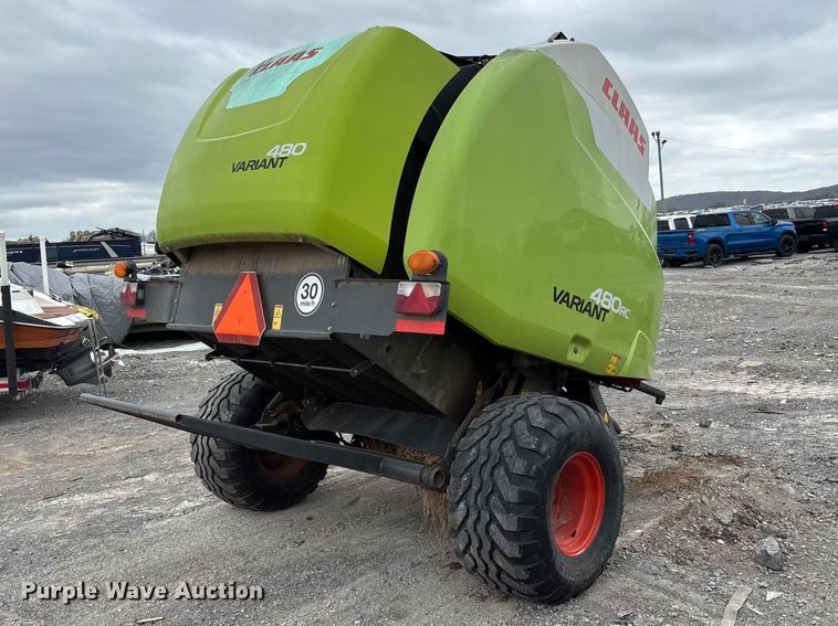 image for item YA2982 2019 Claas Variant 480RC round baler