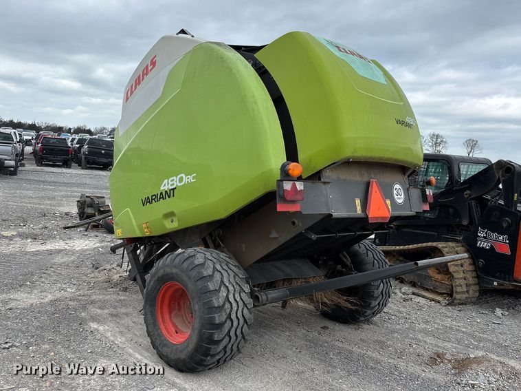 image for item YA2982 2019 Claas Variant 480RC round baler