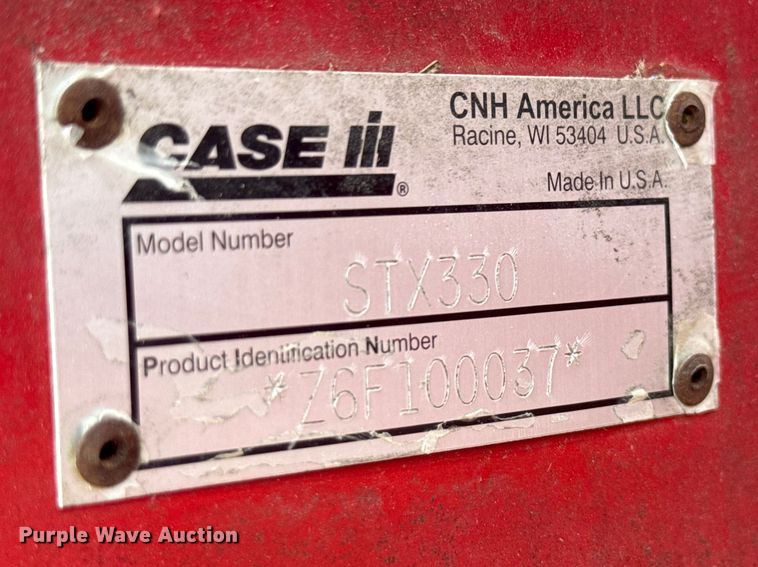 image for item YA3004 2006 Case IH Steiger STX330 4WD tractor