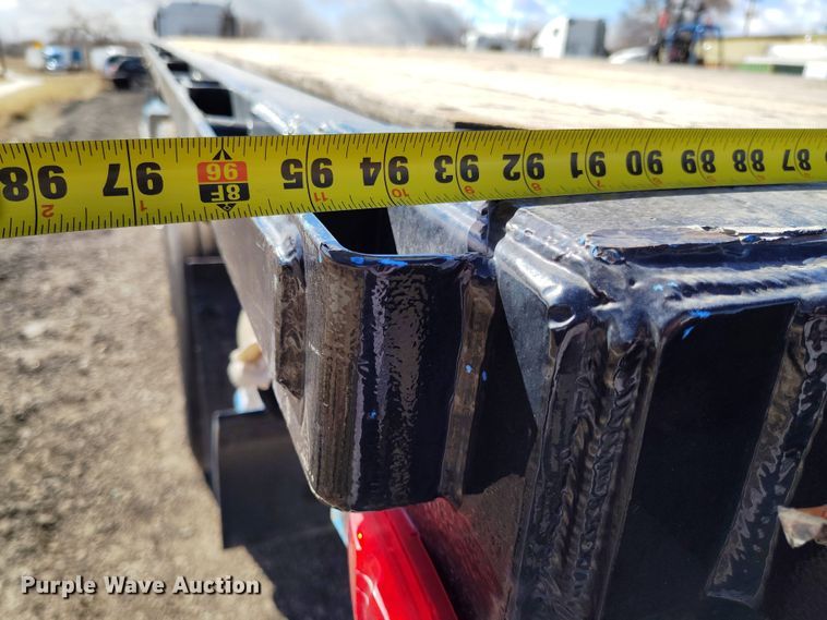 image for item BI9765 1998 Transcraft flatbed trailer