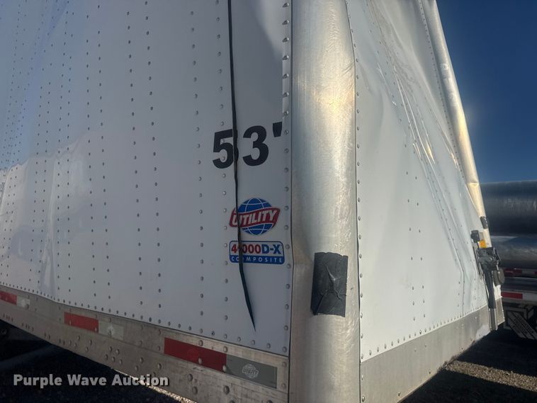 image for item DO8494 2017 Utility VS2DX dry van trailer