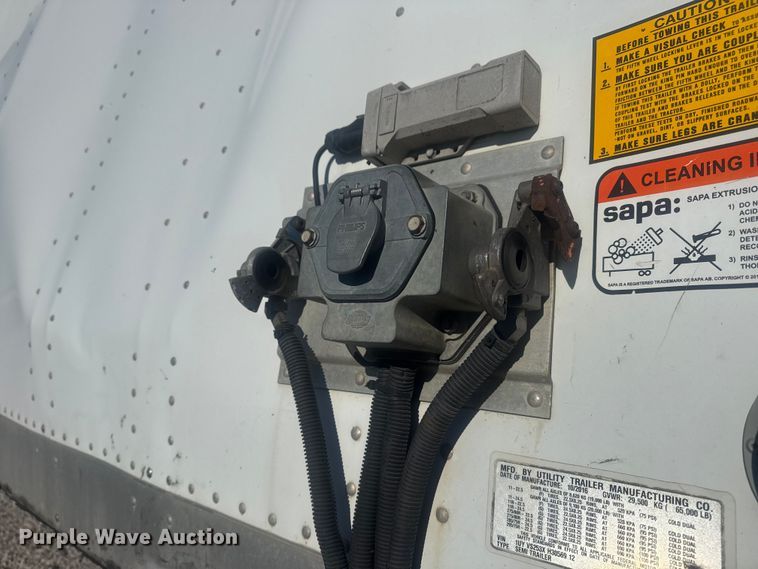image for item DO8494 2017 Utility VS2DX dry van trailer
