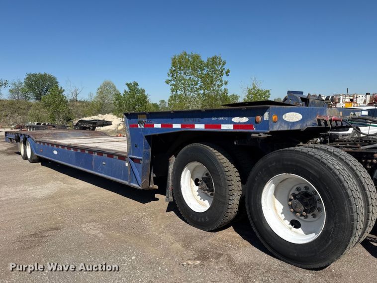 image for item DO8496 2008 Ledwell drop deck equipment trailer