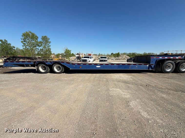 image for item DO8496 2008 Ledwell drop deck equipment trailer
