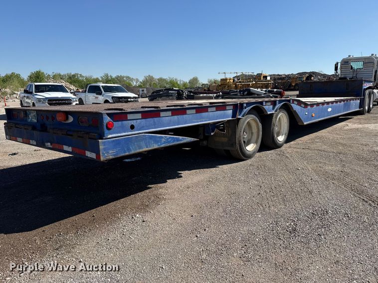 image for item DO8496 2008 Ledwell drop deck equipment trailer