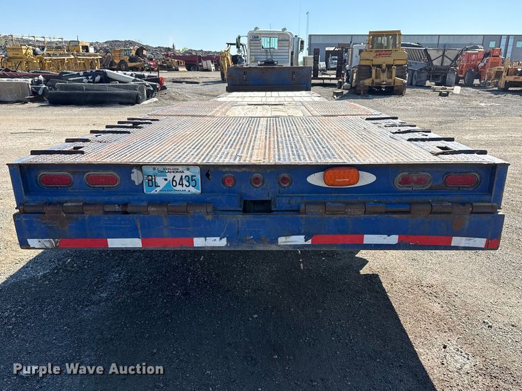 image for item DO8496 2008 Ledwell drop deck equipment trailer