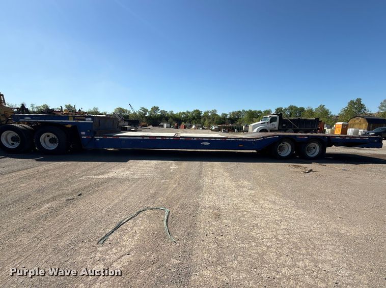 image for item DO8496 2008 Ledwell drop deck equipment trailer