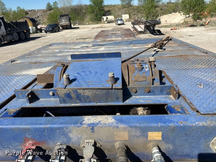 image for item DO8496 2008 Ledwell drop deck equipment trailer