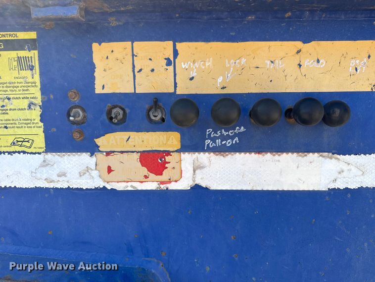 image for item DO8496 2008 Ledwell drop deck equipment trailer