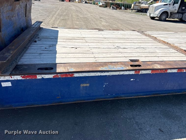 image for item DO8496 2008 Ledwell drop deck equipment trailer