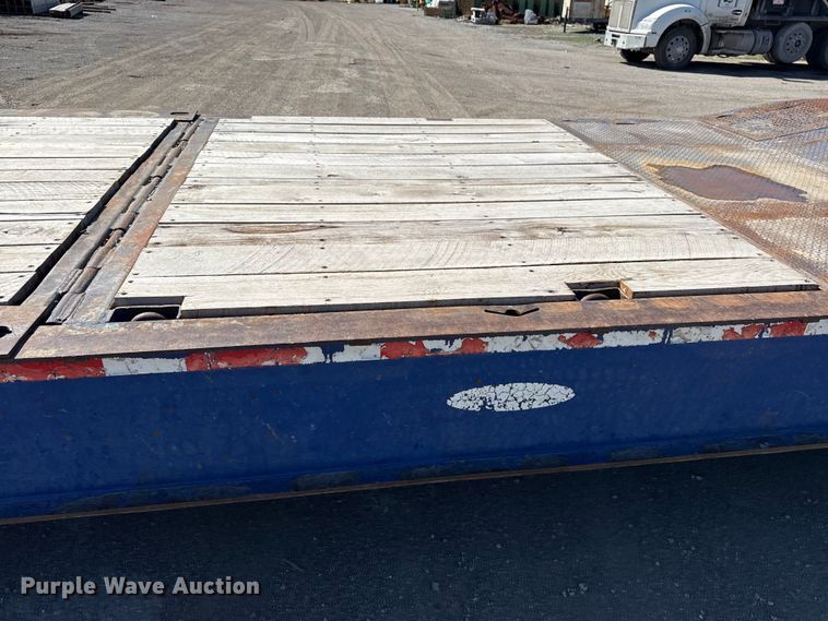 image for item DO8496 2008 Ledwell drop deck equipment trailer