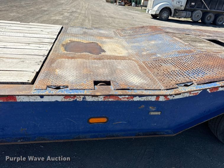 image for item DO8496 2008 Ledwell drop deck equipment trailer