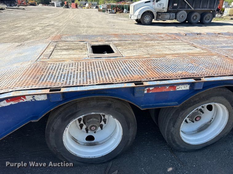 image for item DO8496 2008 Ledwell drop deck equipment trailer