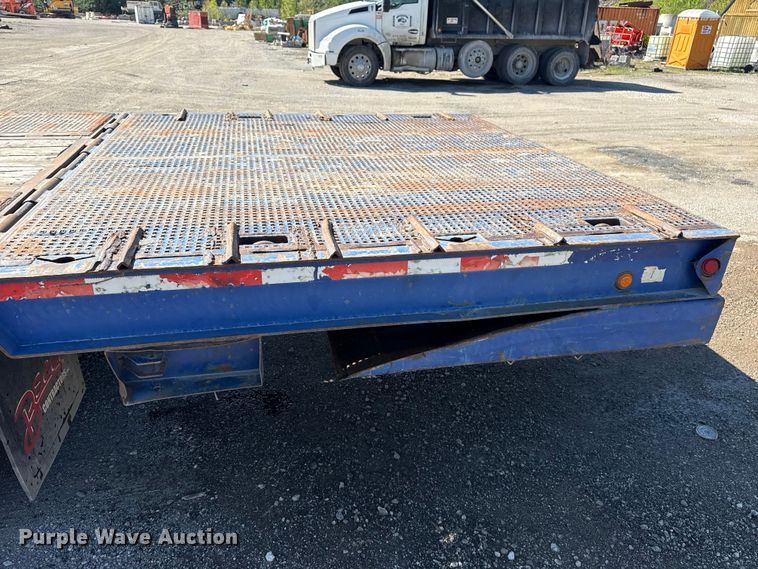 image for item DO8496 2008 Ledwell drop deck equipment trailer