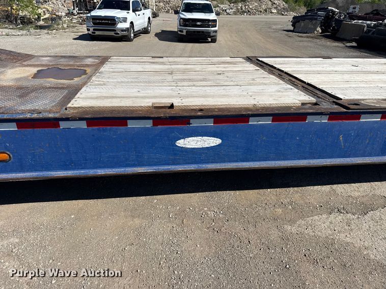 image for item DO8496 2008 Ledwell drop deck equipment trailer