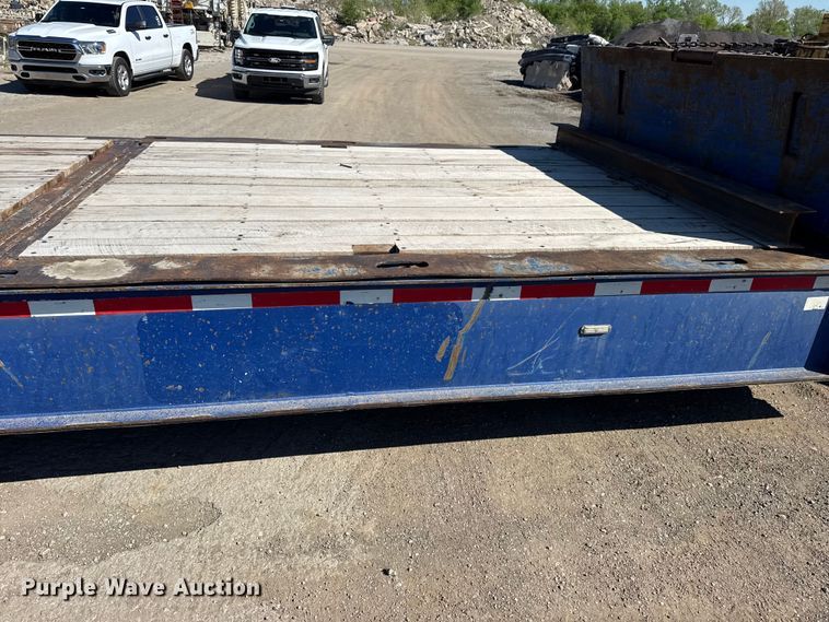 image for item DO8496 2008 Ledwell drop deck equipment trailer