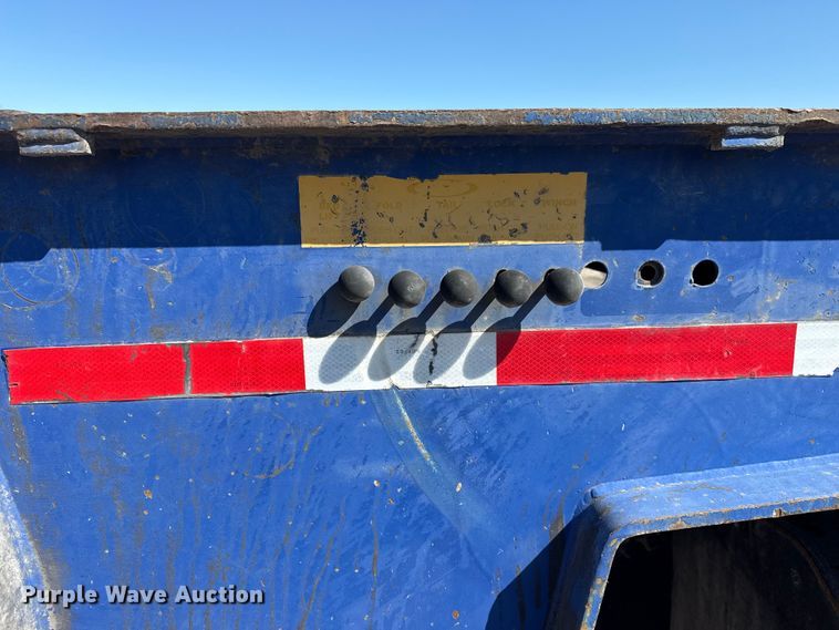 image for item DO8496 2008 Ledwell drop deck equipment trailer