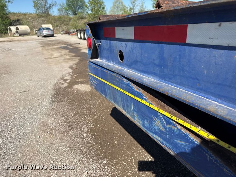 image for item DO8496 2008 Ledwell drop deck equipment trailer