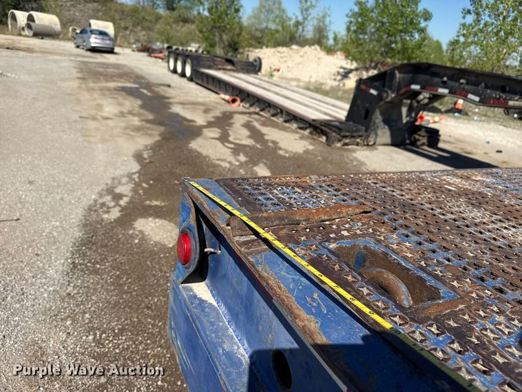 image for item DO8496 2008 Ledwell drop deck equipment trailer