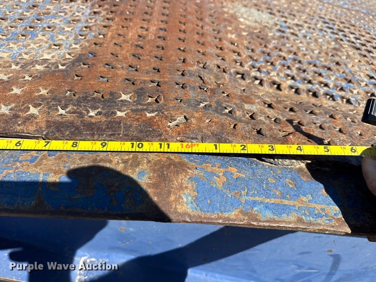 image for item DO8496 2008 Ledwell drop deck equipment trailer