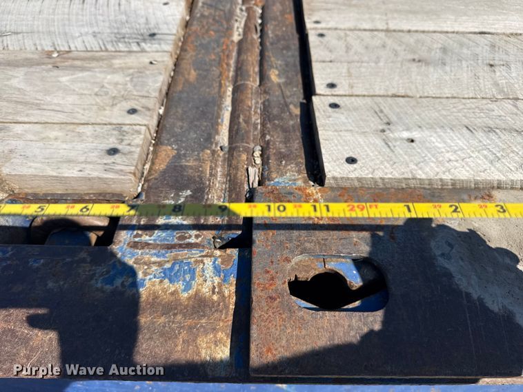 image for item DO8496 2008 Ledwell drop deck equipment trailer