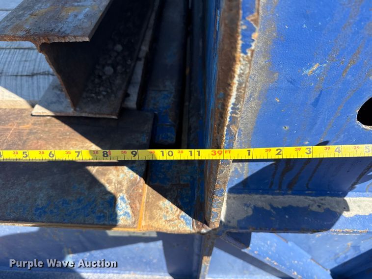 image for item DO8496 2008 Ledwell drop deck equipment trailer