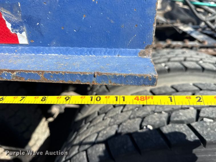 image for item DO8496 2008 Ledwell drop deck equipment trailer